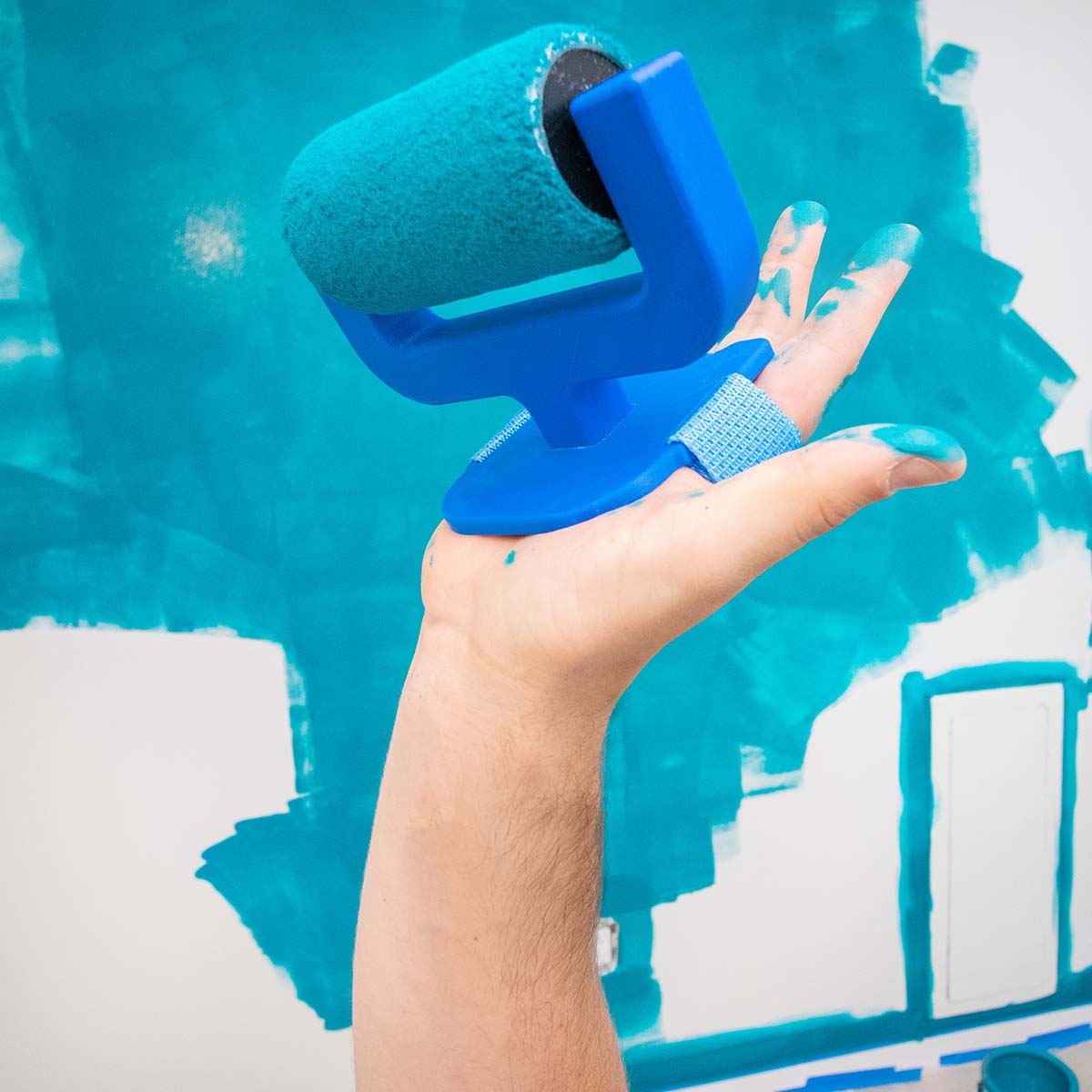 Paint-ercise Rollers - Unnecessary Inventions Paint-ercise Rollers - Unnecessary Inventions