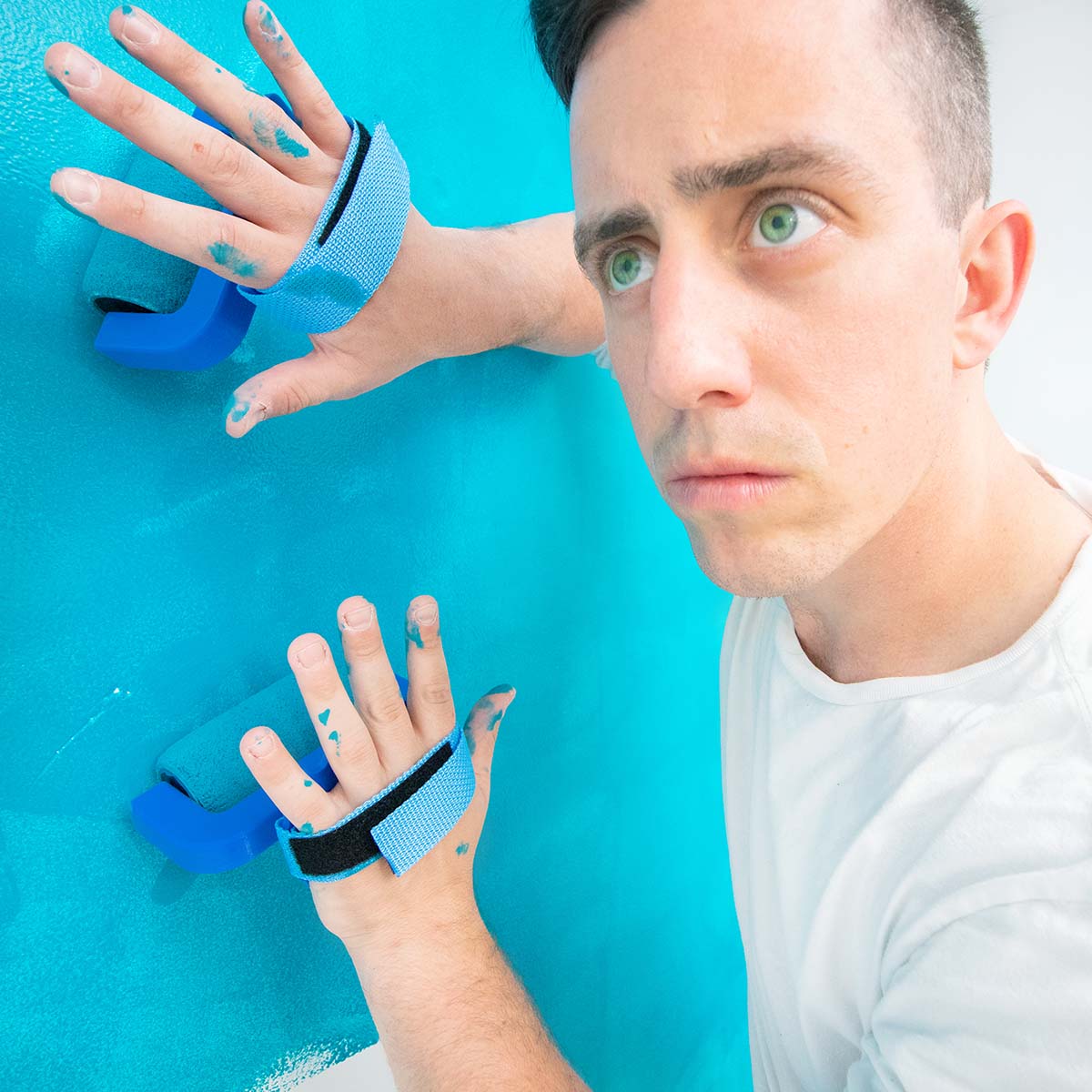 Paint-ercise Rollers - Unnecessary Inventions Paint-ercise Rollers - Unnecessary Inventions