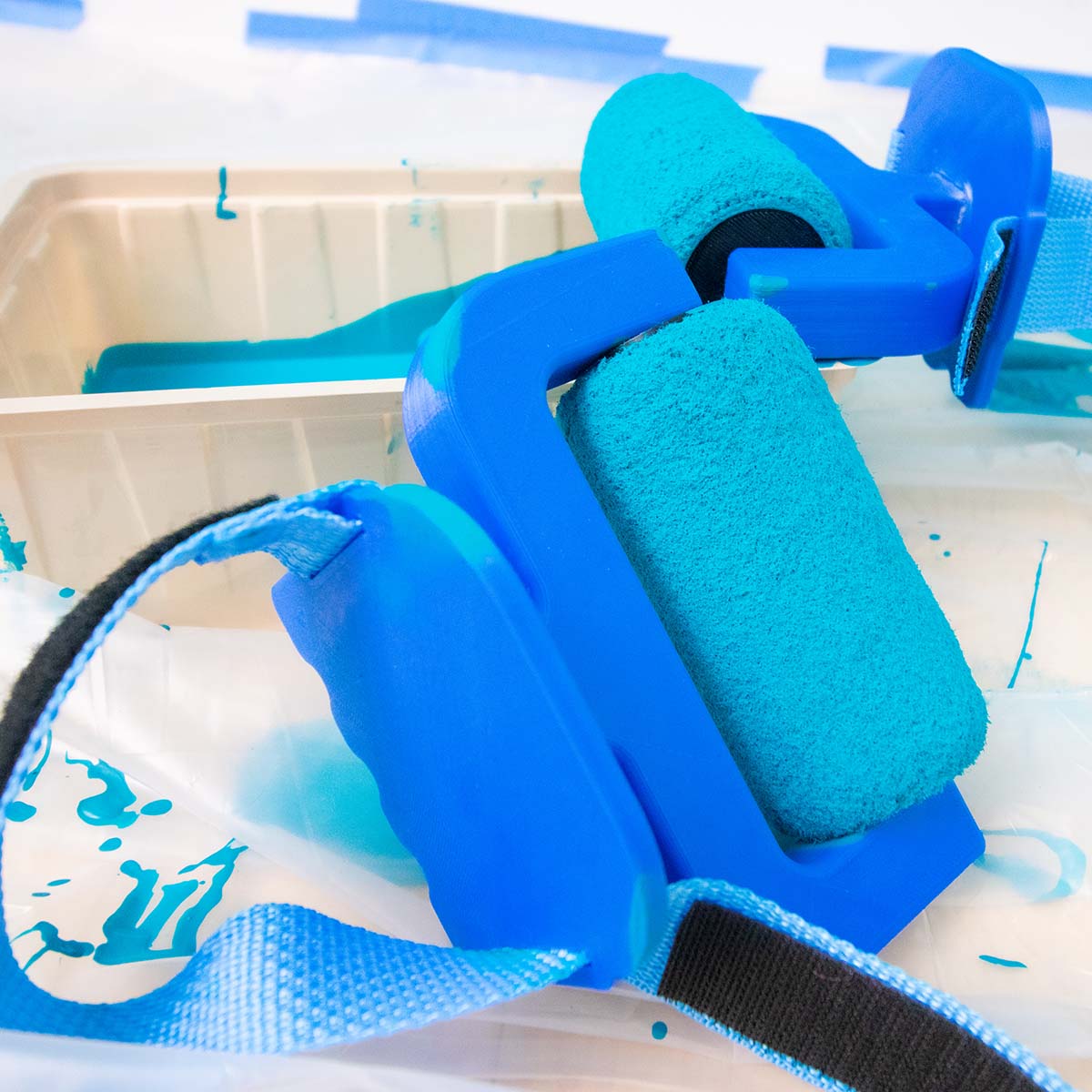 Paint-ercise Rollers - Unnecessary Inventions Paint-ercise Rollers - Unnecessary Inventions
