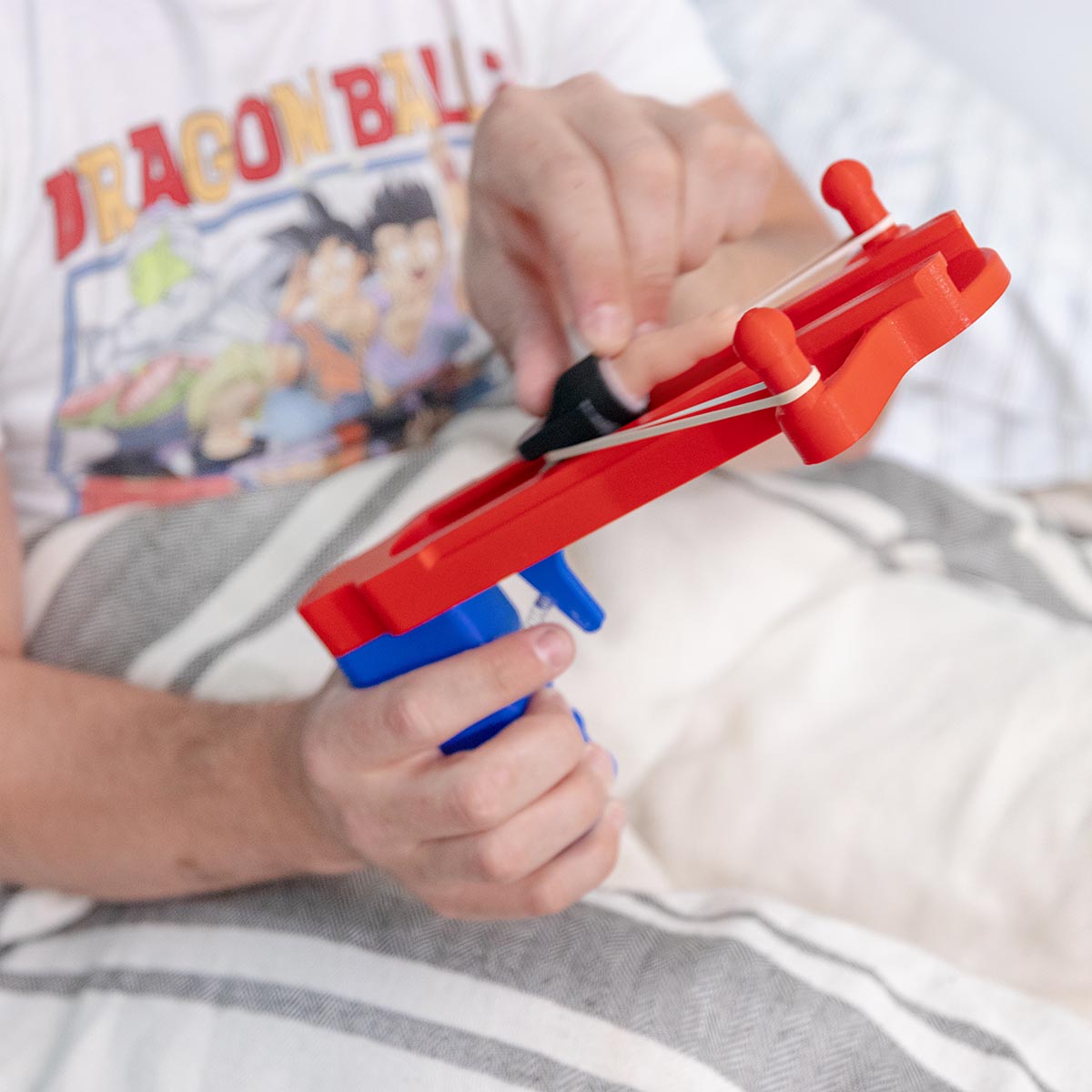 Bedtime Finger Blaster - Unnecessary Inventions Bedtime Finger Blaster - Unnecessary Inventions