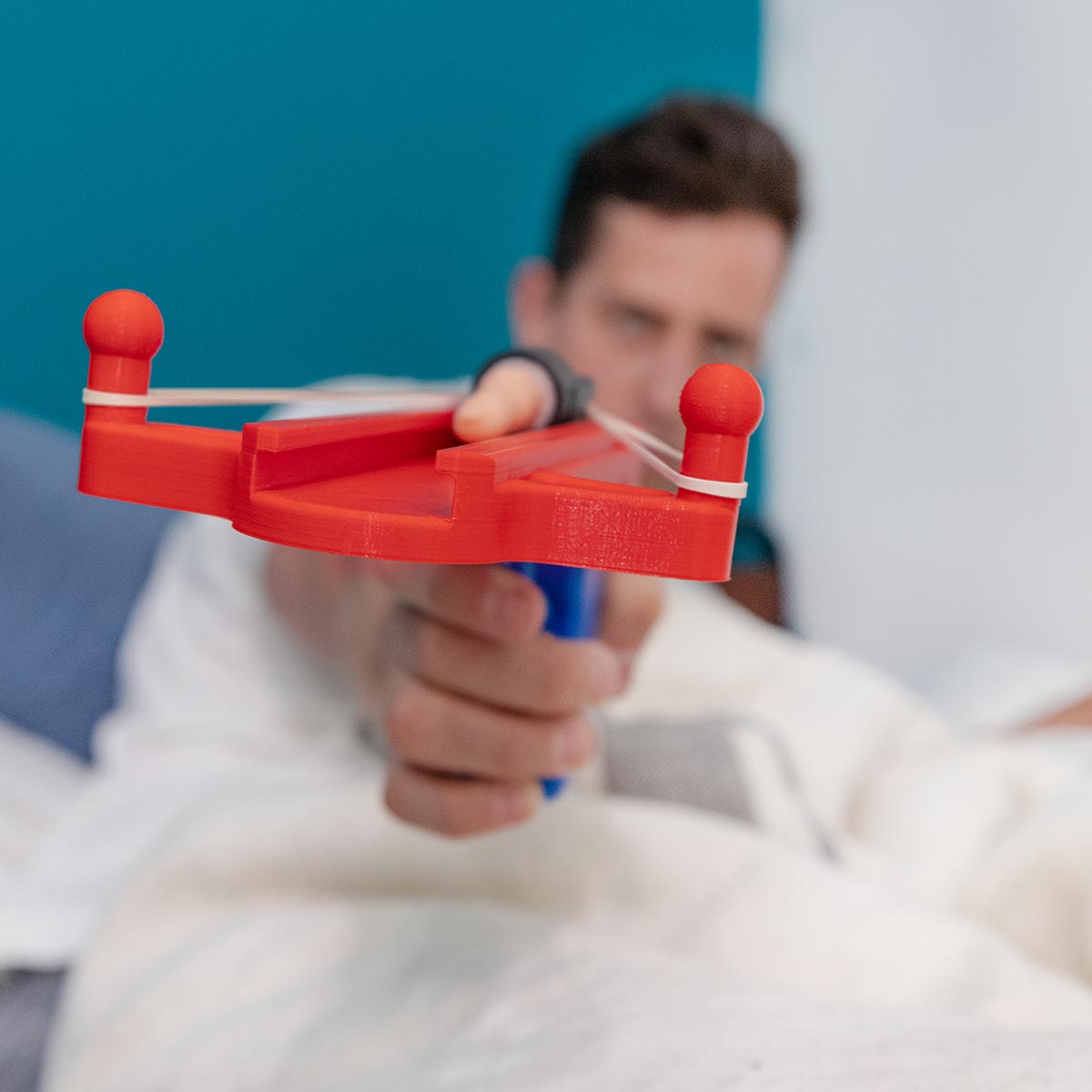 Bedtime Finger Blaster - Unnecessary Inventions Bedtime Finger Blaster - Unnecessary Inventions
