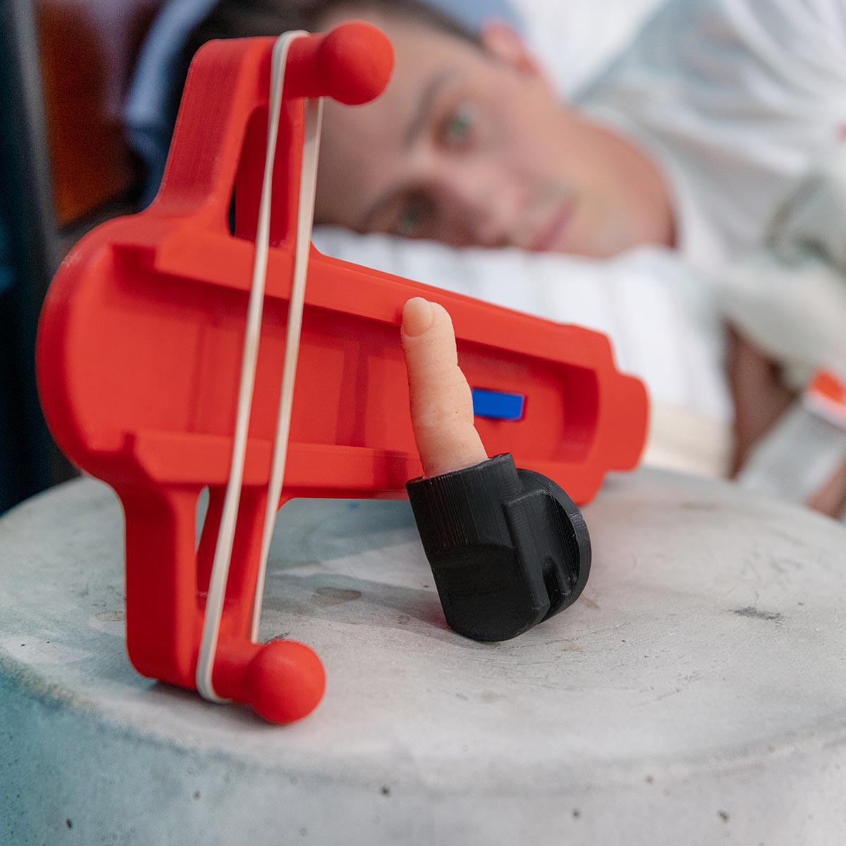 Bedtime Finger Blaster - Unnecessary Inventions Bedtime Finger Blaster - Unnecessary Inventions
