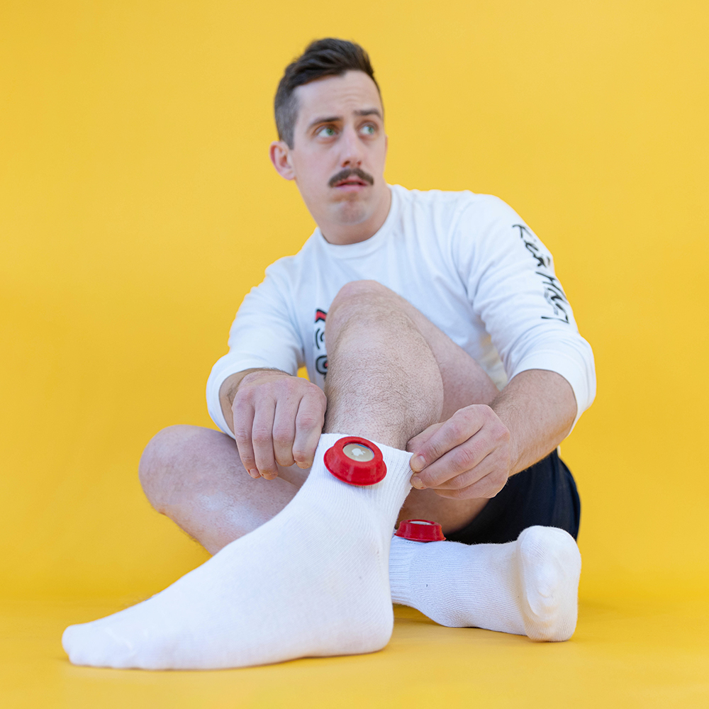 AirTag Socks - Unnecessary Inventions AirTag Socks - Unnecessary Inventions