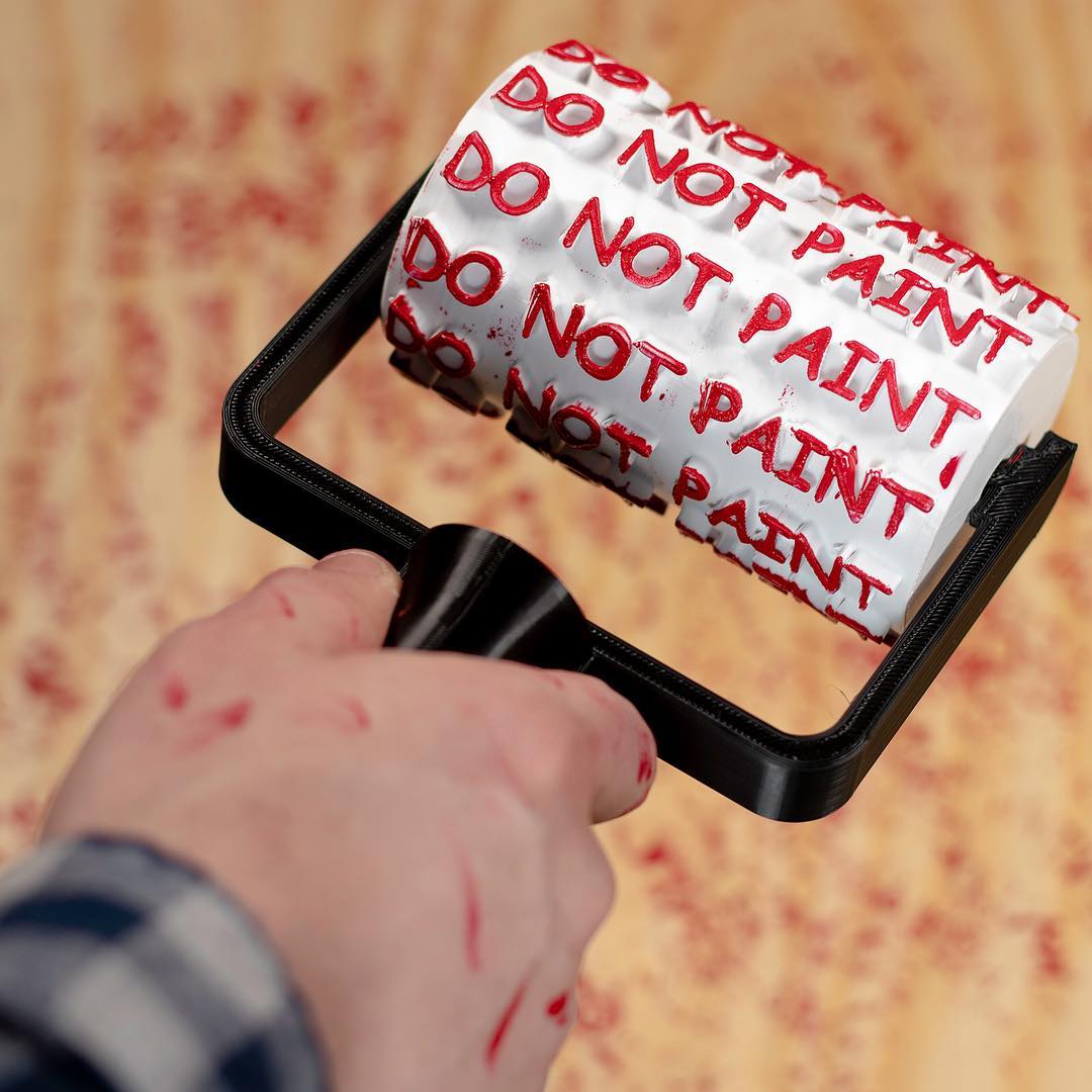 Do Not, Paint Roller - Unnecessary Inventions Do Not, Paint Roller - Unnecessary Inventions