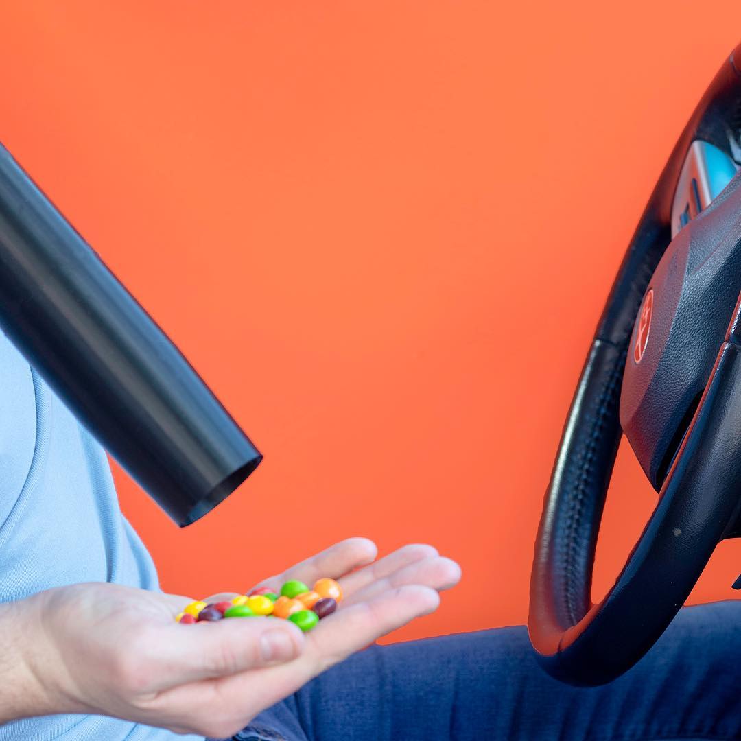 Driver Snack Tax Chute - Unnecessary Inventions Driver Snack Tax Chute - Unnecessary Inventions